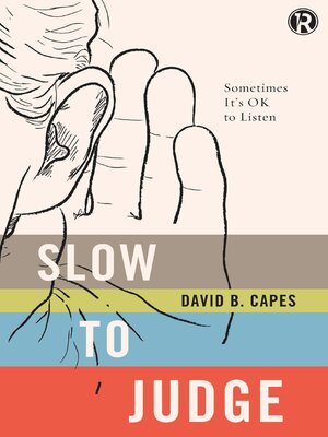 cover image of Slow to Judge
